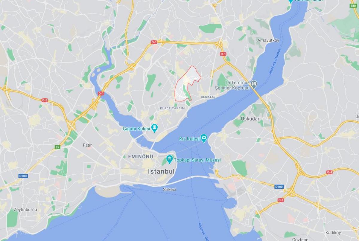 nisantasi map istanbul