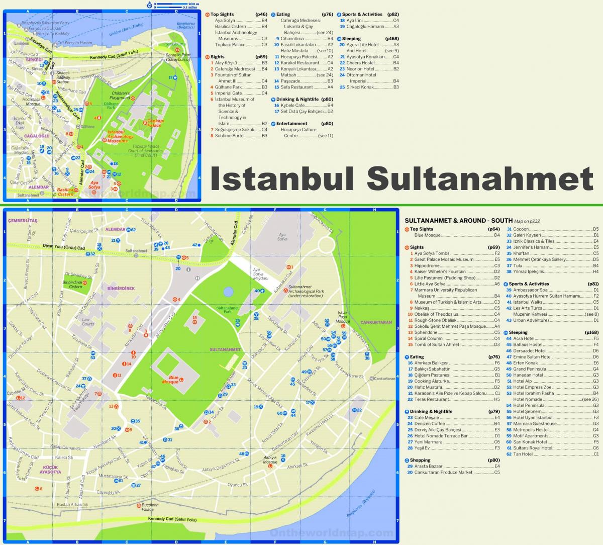 sultanahmet square map