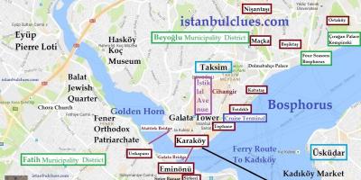 Istanbul balat map