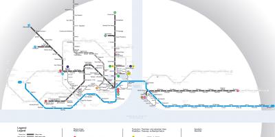 Marmaray metro map