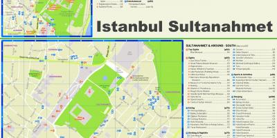 Sultanahmet square map